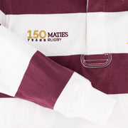 Schools Maties YD 8X8 Striped Crop-Maroon