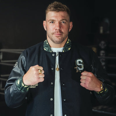 Stillknocks And Still Legends Bomber Jacket-Black