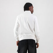 B2B Vodacom Quarter Zip Sweat White