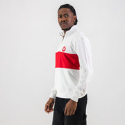 B2B Vodacom Quarter Zip Sweat White