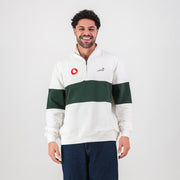 B2B Vodacom SB Classic Hoop Quarter Zip-Cloud Dancer