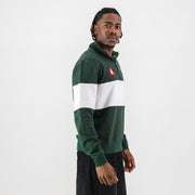 B2B Vodacom SB Classic Hoop Quarter Zip-OS Green