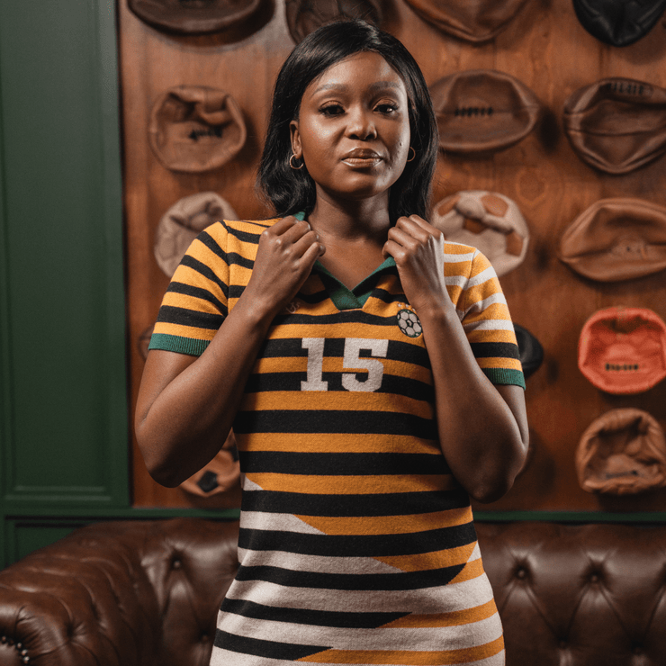 Doctor Khumalo Knit Dress-Ivory