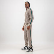 Doctor Khumalo Knitted Track Pants-Ivory
