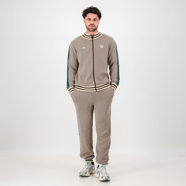 Doctor Khumalo Knitted Track Pants-Ivory