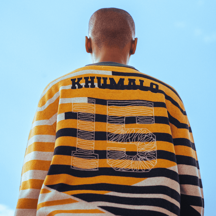 Doctor Khumalo LS Knitted Jersey-Ivory