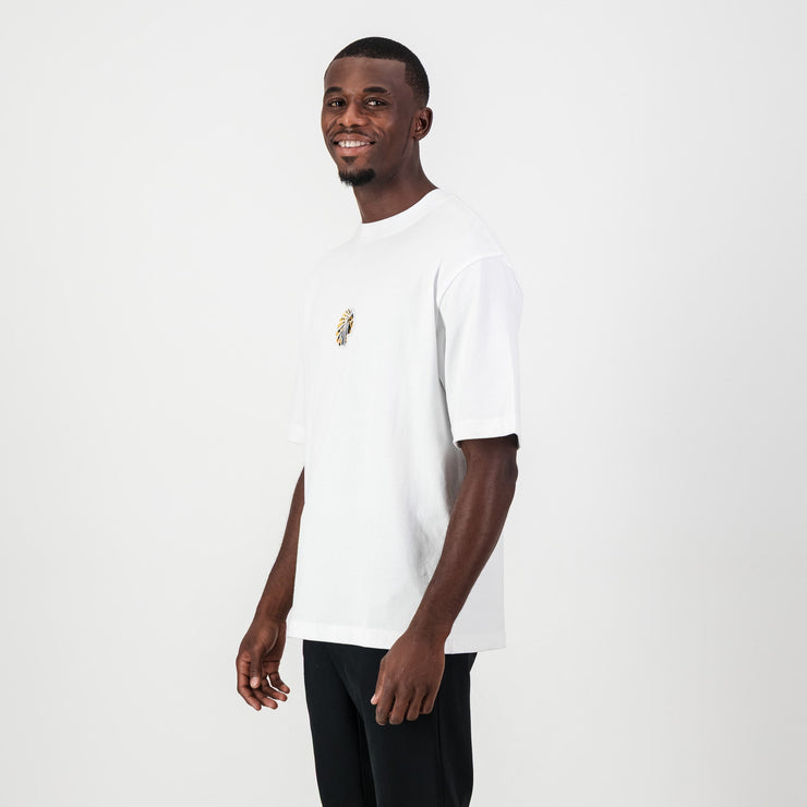 Kaizer Chiefs Pop Art Badge Boxy Tee- White