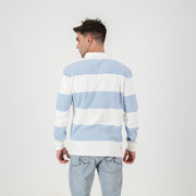 Old School 12X12 YD LS Rugby Jersey-Cloud Dancer