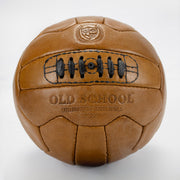 Old School Light Brown Soccer Ball