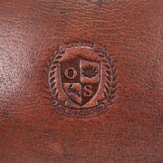 Old School Red Brown Rugby Ball