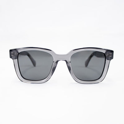 Old School Rectangle Sunnies-Grey