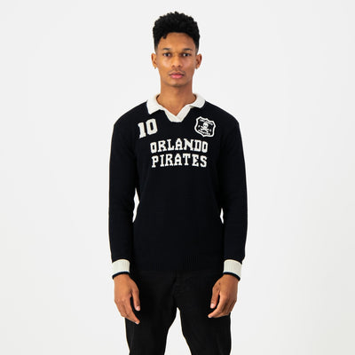 Orlando Pirates Knitted LS Jersey-Black