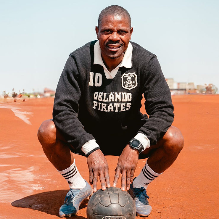 Orlando Pirates Knitted LS Jersey-Black