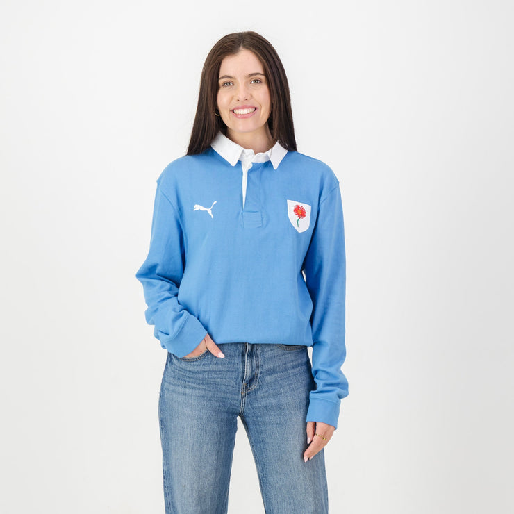 Provincial Bulls Daisy LS Rugby Jersey-Palace Blue