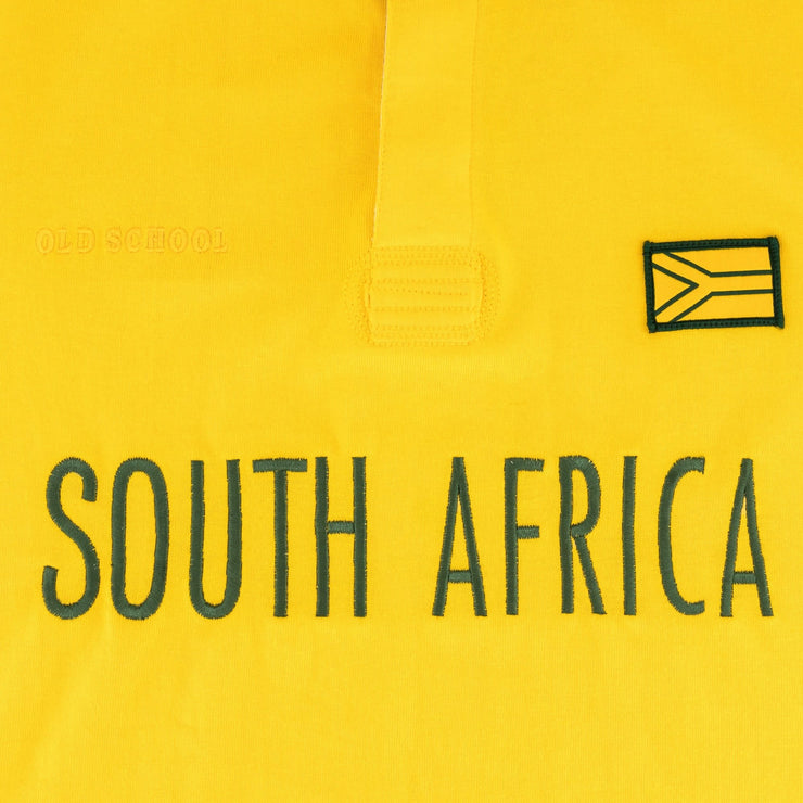 SA Supporters Flag SA LS Rugby Jersey-Spectra Yellow