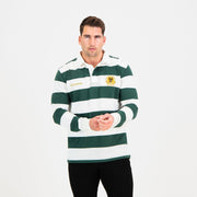 SA Supporters 8X8 Stripe LS Rugby Jersey-OS Green