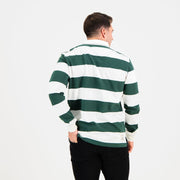 SA Supporters 8X8 Stripe LS Rugby Jersey-OS Green
