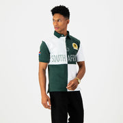 SA Supporters Quartered SS Rugby Jersey-White