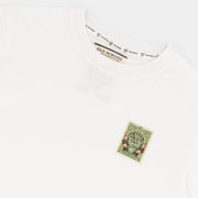 SA Supporters Stamp Reg Crew Tee-White