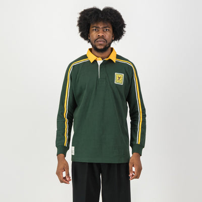 SA Supporters Styled LS Rugby Jersey -OS Green