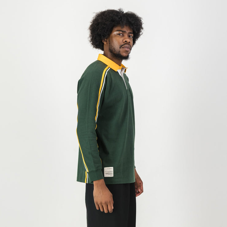 SA Supporters Styled LS Rugby Jersey -OS Green