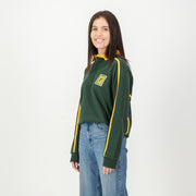 SA Supporters Twill Raglan LS Rugby Jersey-OS Green