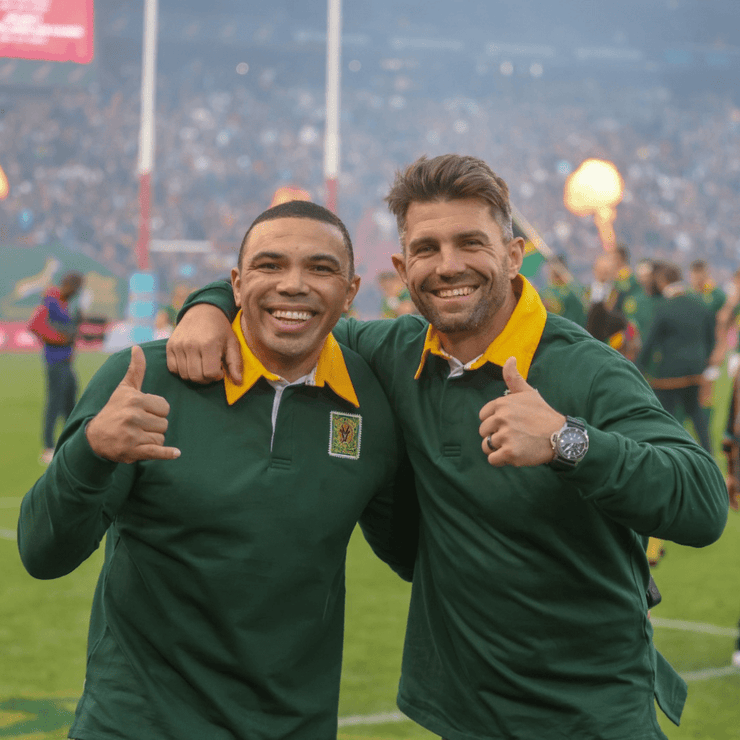 SA Supporters Classic LS Rugby Jersey-OS Green