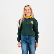 SA Supporters Classic LS Rugby Jersey-OS Green