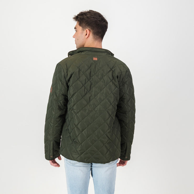 Springboks Barbour Jacket-Forest Green