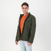 Springboks Barbour Jacket-Forest Green