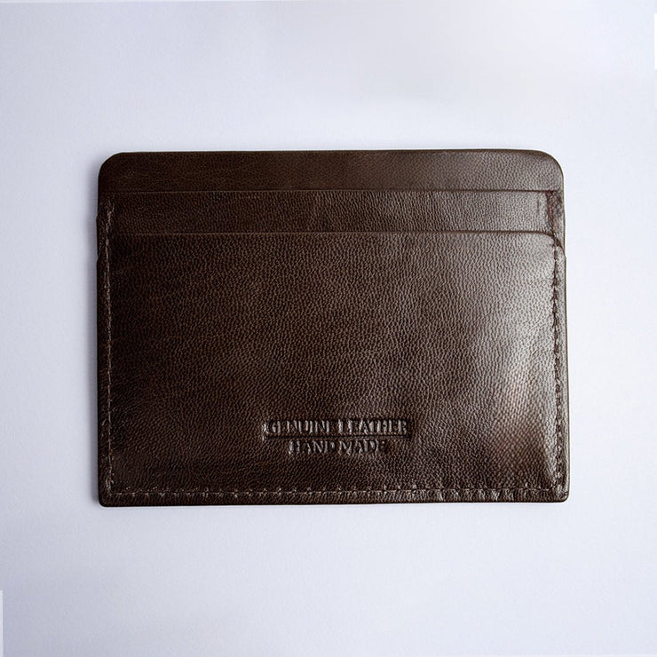 Springboks Classic Card Holder Wallet-Dark Brown
