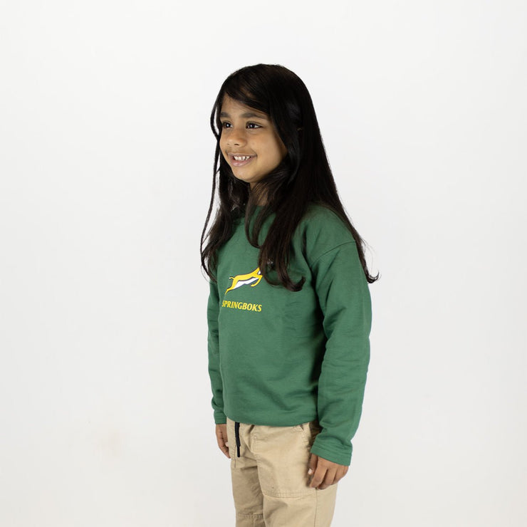 Springboks Kids Bokkies Fleece Sweat-OS Green