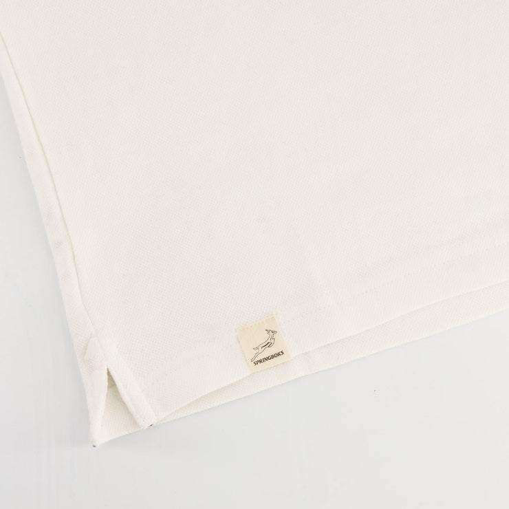 Springboks LC SML Badge SS Polo- White