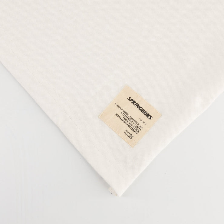 Springboks LC SML Badge SS Polo- White