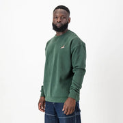 Springboks Nat Badge Crew Neck Sweat-OS Green