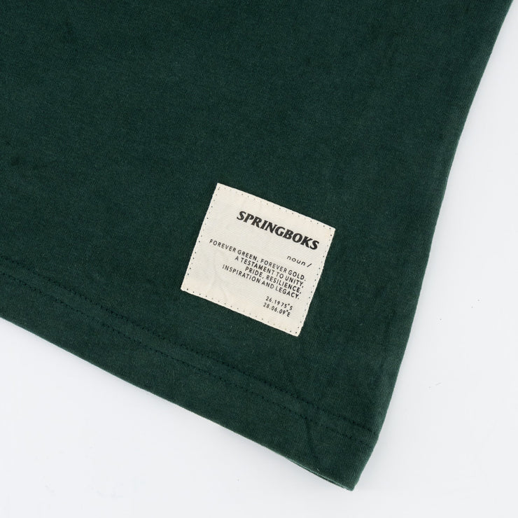 Springboks Outline Bok Ladies Crew Tee-OS Green