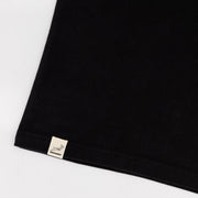 Springboks Outline EMB Regular Crew Tee-Black