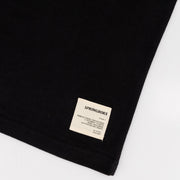 Springboks Outline EMB Regular Crew Tee-Black