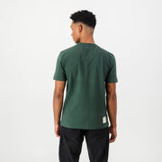 Springboks Shield Badge Regular Crew Tee-OS Green
