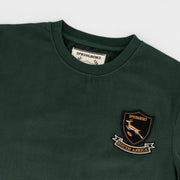Springboks Shield Badge Regular Crew Tee-OS Green