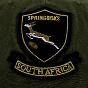 Springboks Shield Dad Cap-Military Olive