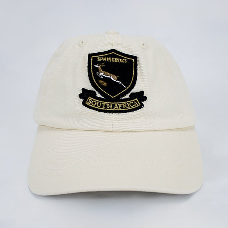 Springboks Shield Dad Cap-Ivory