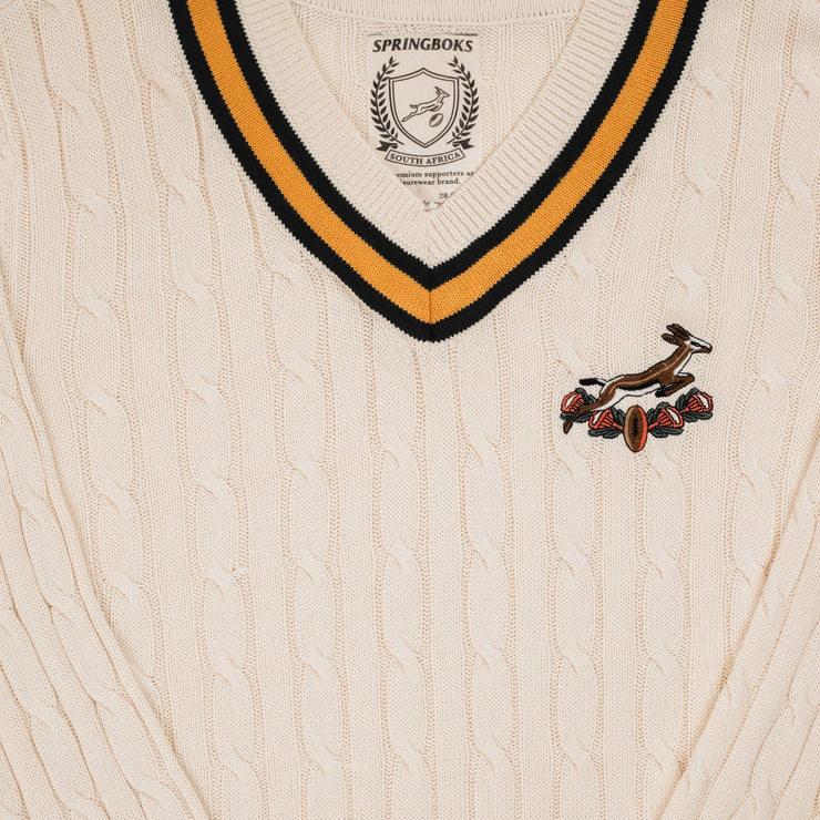 Springboks V-neck Knit - Ivory