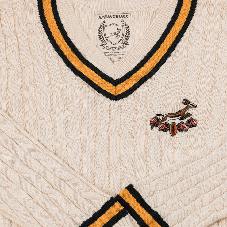Springboks V-neck Knit - Ivory
