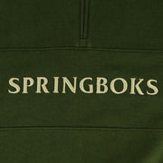 Springboks Word Quarter Zip Sweat-Military Olive