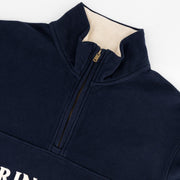 Springboks Word Quarter Zip Sweat-Navy