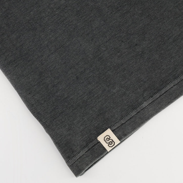 Stillknocks Acid Wash Boxy Crew Tee- Turb Grey