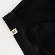 Stillknocks Acid Wash Hoodie Sweat- Black