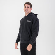 Stillknocks Acid Wash Hoodie Sweat- Black