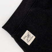 Stillknocks Acid Wash Hoodie Sweat- Black